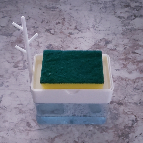 Two, x 2 Kitchen Rustproof 2 in 1 Soap Pump - Picture 3 of 8